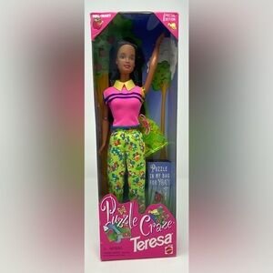 Vintage Puzzle Craze Teresa Barbie 1998